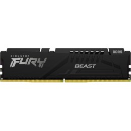 Память оперативная/ Kingston 16GB 5600MT/s DDR5 CL36 DIMM FURY Beast Black EXPO
