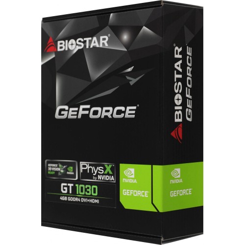 Купить видеокарту Biostar GeForce GT 1030 4Gb PCI-E 4.0 - высокая производительность и надежность для игр и работы