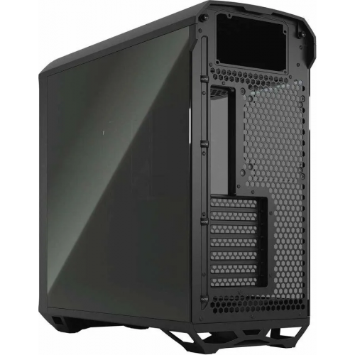 Корпус без блока питания/ Case Fractal Design Torrent TG Light Tint, Full-Tower, 2x180mm + 3x140mm, 2xUSB-A 3.2 + 1xUSB 3.2 Type-C E-ATX, SSI-CEB, SSI-EEB, ATX, mATX, mITX Black Fractal Design