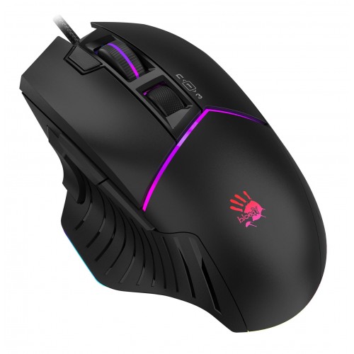 Купить оптическую мышь A4Tech Bloody W95 Max черный с чувствительностью 12000dpi и 10 кнопками - идеальный выбор для геймеров.