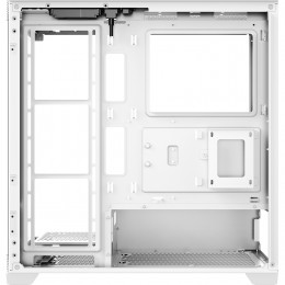 Корпус ПК без блока питания/ Case Ocypus Gamma C72 WH, Midi-Tower, TG, no fans, 2xUSB-A 2.0 + 1xUSB-A 3.0, ATX, mATX, mITX White
