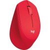 Мышь Logitech M280 красный оптическая 1000dpi беспров. USB 2but (910-004308)