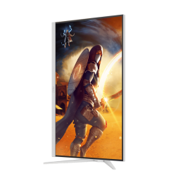 AOC Q27G4/WS 27" 2560x1440, IPS, 200Hz, 80M:1, 450cd, 0.3 ms, HDMI 2.0, DisplayPort 1.4, Height adj 130, pivot, VESA 100, 3Y, White/Silver