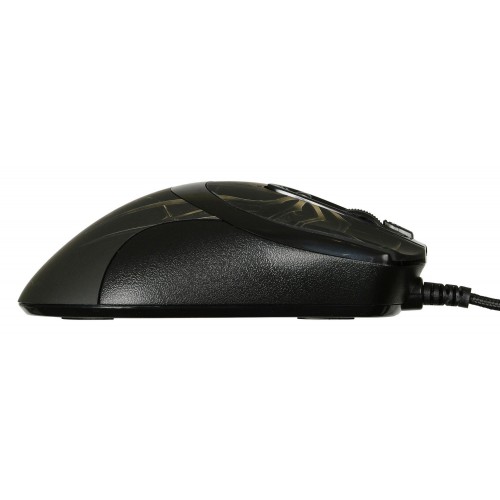 Мышь A4Tech Oscar Editor XL-747H коричневый/рисунок лазерная 3600dpi USB 6but (XL-747H (BROWN SPIDER))