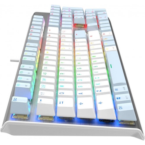Клавиатура A4Tech FS100 Механическая для Геймеров с LED Подсветкой и USB Подключением, Длина Кабеля 1.8м