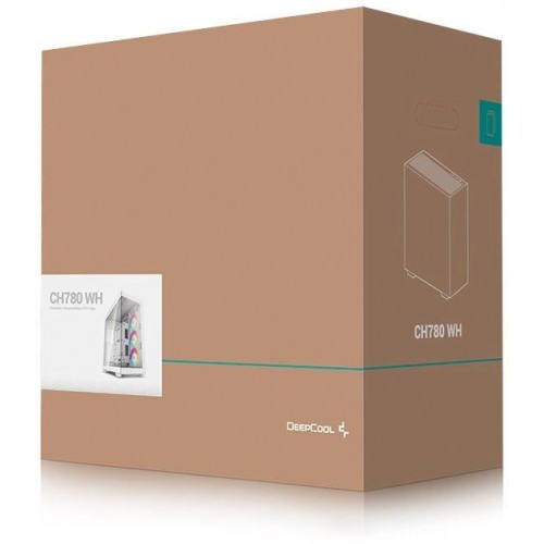 Корпус Deepcool CH780 белый ATX с поддержкой 9 вентиляторов и 4xUSB3.0 - идеальное решение для вашего ПК