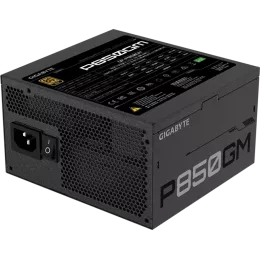 Блоки питания/ Power Supply Gigabyte GP-P850GM, 850W 80+ Gold (ATX, 2.31, Full modular, 1x24(20+4)pin, 2x4+4-pin CPU, 3xMolex, 4x6+2-pin PCIe, 8xSATA3, Active, 120x120mm, 150x140x86mm, APFC, black)