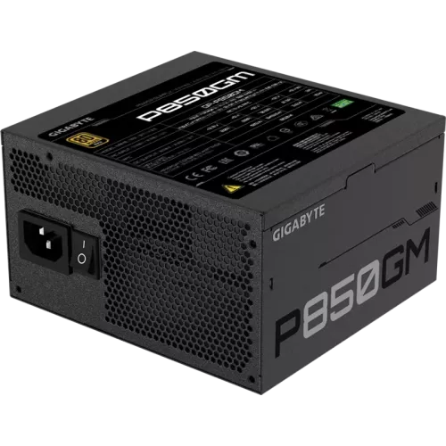 Блок питания Gigabyte GP-P850GM 850W 80+ Gold - Полностью модульный ATX с активным PFC