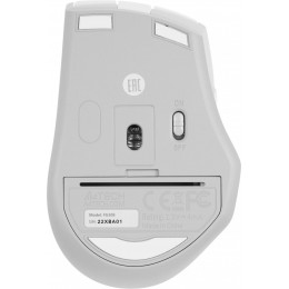 Мышь A4Tech Fstyler FG30S белый/серый оптическая 2000dpi silent беспров. USB 6but (FG30S WHITE)