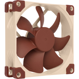 Кулер для корпуса/ Case Cooler Noctua NF-A9 PWM (92x92x25mm, 4-pin PWM, 46.44CFM, 22.8dBA, 2000RPM, Beige/Brown)