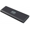 Внешний корпус SSD AgeStar 31UBNV1C NVMe USB3.1 алюминий серый M2 2280 M-key [31UBNV1C]