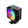 Кулер для процессора PCCooler R400 ARGB BK - Эффективное охлаждение 180W с ARGB для AM5/AM4