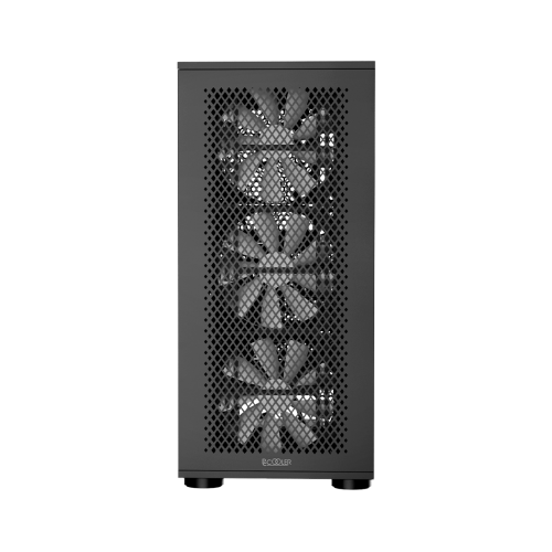Корпус PCCooler ME200 MESH BK: Midi-Tower с ARGB, поддержка E-ATX, ATX, mATX, mITX
