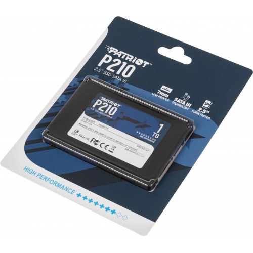 Купить твердотельный накопитель Patriot SATA-III 1TB P210S1TB25 2.5 – высокая скорость и надежность для вашего ПК