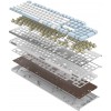 Клавиатура A4Tech FS100 Механическая для Геймеров с LED Подсветкой и USB Подключением, Длина Кабеля 1.8м