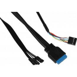 Корпус Gigabyte C102B GB-C102G черный mATX 7x120mm 4x140mm 2xUSB3.0 audio bott PSU [28300-C102B-2CRR]