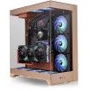 Купить корпус Thermaltake CTE E550 TG Gravel Sand ATX - 8 вентиляторов, 6 слотов для 140мм, 2xUSB 3.0, аудио, PSU [CA-1Z8-00MGWN-00]