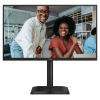 AOC 24E4U 23.8" 1920x1080, IPS, 200Hz, 80M:1, 300cd, 4 ms, HDMI 1.4, DisplayPort 1.2, 4*USB, Speakers, Height adj 150, pivot, VESA 100, 3Y, Black