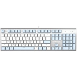 Клавиатура A4Tech FS100 механическая синий USB for gamer LED кабель 1.8м