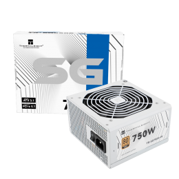 Блок питания 750W/ Power Supply Thermalright, 750W 80+ Gold (ATX, 3.1, PCIe 5.1, Non-modular, 1x24(20+4)pin, 1xCPU 8(4+4)pin, 2xPCIe*2 8(6+2)pin, 5xSATA3, 1x12+4pin (12VHPWR PCIe 5.1 12+4pin 600mm), 3xMOLEX4pin, Active, 120x120mm, 150x140x86mm, APFC, whit