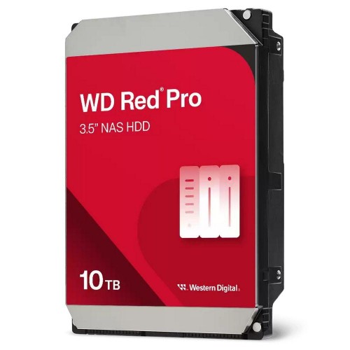 Жесткий диск WD Red Pro 10TB SATA-III для NAS - 7200rpm, 512Mb кеш, 3.5 дюйма