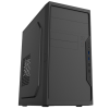 Корпус с блоком питания 500Вт./ Case Foxline FL-733R, mATX, 2x5.25EXT, 2x3.5EXT, 5x3.5INT, 2xUSB3.0, 2xUSB2.0, HDA, w/o FAN, w/500W ATX PSU, w/1.2m EU pwr cord