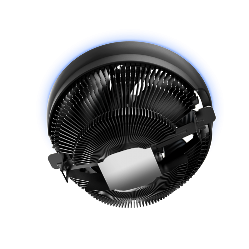 Кулер для процессора PCCooler E126M B с Blue LED и 70мм вентилятором - оптимальное охлаждение для AM5/AM4 и Intel Sockets.