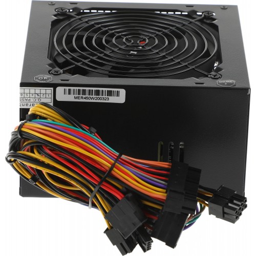 Блок питания Accord ATX 450W ACC-450W-12 (20+4pin) 120mm fan 4xSATA  Accord