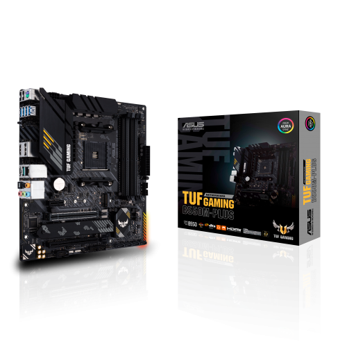 Материнская плата TUF GAMING B550M-PLUS: Высокая производительность и надежность для геймеров