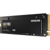 Твердотельные накопители/ Samsung SSD 980, 500GB, M.2(22x80mm), NVMe 1.4, PCIe 3.0 x4, 3-bit MLC, R/W 3100/2600MB/s, IOPs 400 000/470 000, TBW 300, DWPD 0.33 (12 мес.) Samsung Electronics