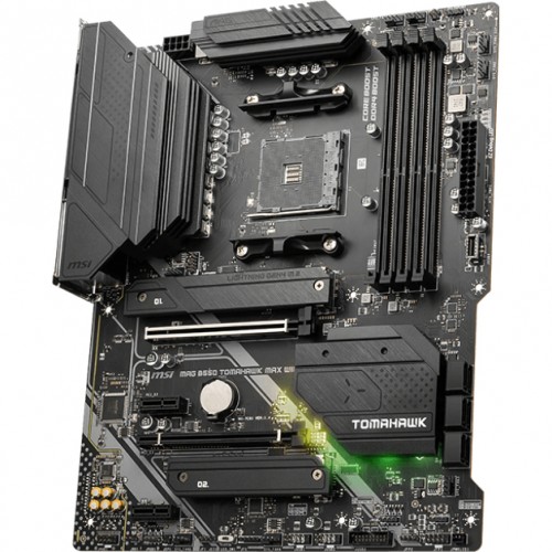 Купить материнскую плату MSI B550 для AMD sAM4 с поддержкой 128GB DDR4, HDMI 2.1, Wi-Fi и высокой производительностью в формате ATX