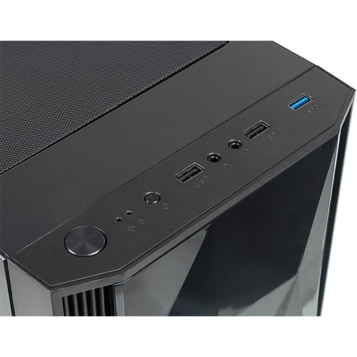 Корпус Formula F-3401 V1 черный ATX с 3 вентиляторами 120mm, USB 2.0, USB 3.0 и аудио разъемом