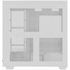 Корпус без блока питания/ Case Thermalright M10 Vision, Mini-Tower, TG, LCD, ARGB, no fans, 2xUSB-A 3.0, 1xUSB Type-C, mATX, mITX White