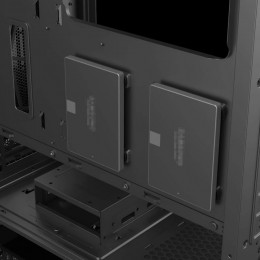 Корпус без блока питания/ Case Raijintek ARCADIA III, Midi-Tower, TG, 1x120mm, 1xUSB-A 3.0 + 2xUSB 2.0, ATX, mATX, mITX Black