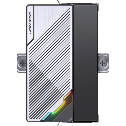 Кулер для процессора JONSBO CA40 ARGB: Высокопроизводительный 225W, 4-pin PWM, 157mm, Al/Cu, с ARGB и 120mm вентилятором