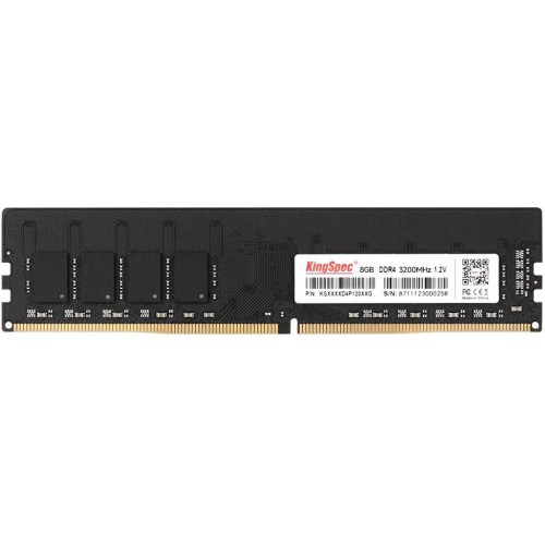 Память DDR4 8GB 3200MHz Kingspec KS3200D4P12008G RTL - Высокопроизводительная Оперативная Память для ПК