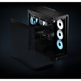 Корпус без блока питания/ Case Corsair Frame 4500X RS-R ARGB, Midi-Tower, TG, 3x120mm ARGB reverse fans, 2xUSB-A 3.2, 1xUSB 3.2 Type-C, E-ATX, ATX, mATX, mITX Black