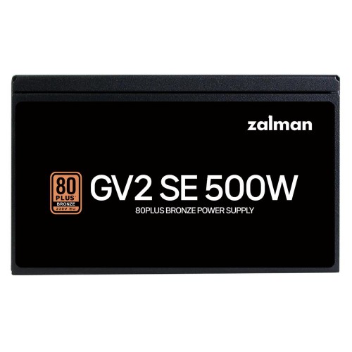 Блок питания ZALMAN ATX 500W 80+Bronze с APFC и 120мм вентилятором - GV2 SE ZM500-GV2SE для надежной работы вашего ПК