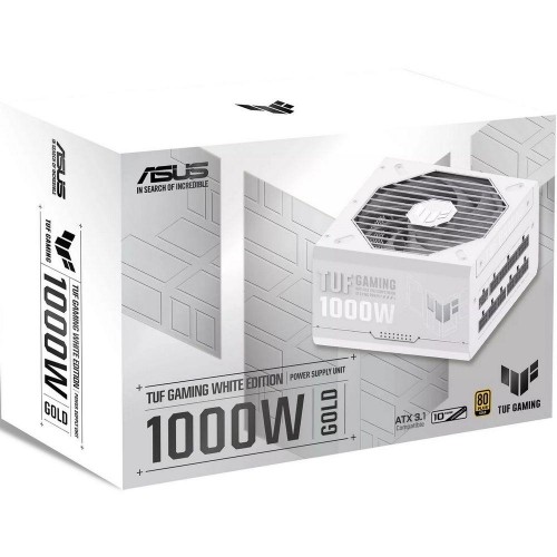 Блок питания ASUS TUF-GAMING-1000G-WHITE /PSU, CE+UK (90YE00S5-B0NA00)