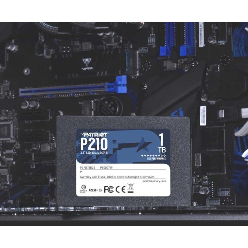 Купить твердотельный накопитель Patriot SATA-III 1TB P210S1TB25 2.5 – высокая скорость и надежность для вашего ПК