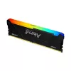 Kingston 32GB DDR4 3600MT/s CL18 DIMM FURY Beast RGB - Высокопроизводительная Оперативная Память для Игровых ПК