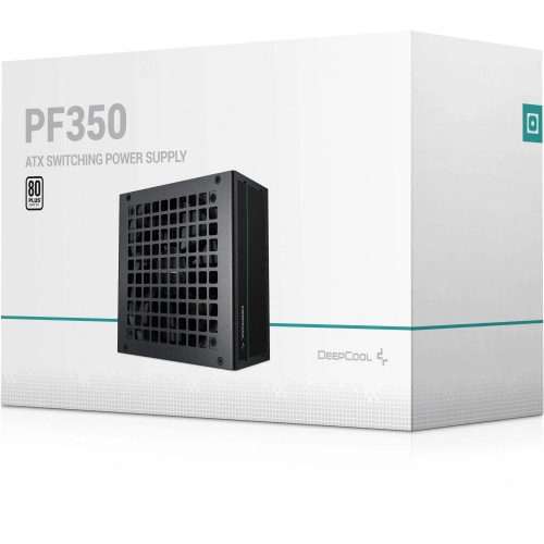 Блок питания Deepcool ATX 350W PF350 80+ white (20+4pin) APFC 120mm fan 6xSATA RTL