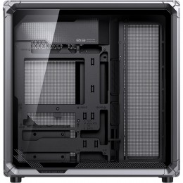 Корпус без блока питания/ Case JONSBO X400 Pro, Midi-Tower, TG, no fan, 2xUSB-A 3.0 + 1xUSB-C 3.2, ATX, mATX, mITX Grey