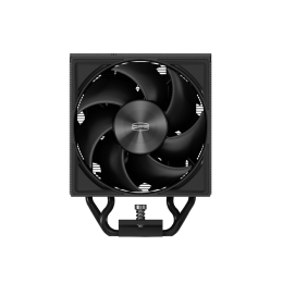 Кулер для процессора/ CPU Cooler PCCooler RZ700D BK (270W, 4-pin PWM, 159.5mm, Al/Cu, 7x6mm, 2x120mm, 79.8CFM, 35.9dBA, 2400RPM, S: 1851/1700/1200/115X, AM5/AM4, black)