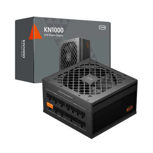 Блок питания ПК/ Power Supply PCCooler, 1000W 80+ Gold (ATX, 3.1, Full modular, 1x24(20+4)pin, 2xCPU 8(4+4)pin, 3xPCIe*2 8(6+2)pin, 1x12VHPWR, 9xSATA*3, 3xMOLEX4pin, Active, 120x120mm, 140x150x86mm, APFC, OVP/UVP/SCP/OPP/OCP/OTP/SPD, black) PcCooler