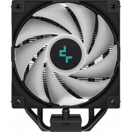 Кулер Deepcool AG400 Bk ARGB Soc-AM5/AM4/1200/1700/1851 черный/белый 4-pin 31.6dB Al+Cu 220W 614gr Ret (R-AG400-BKANMC-G-2) [R-AG400-BKANMC-G-2]