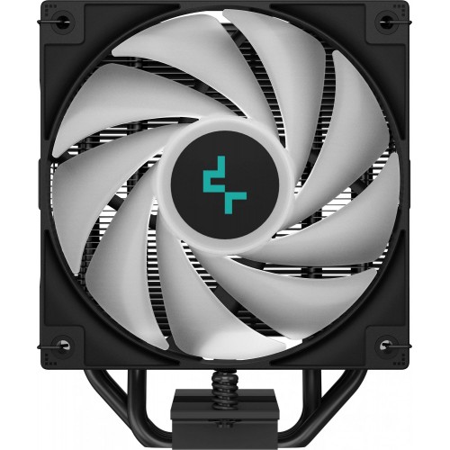 Кулер Deepcool AG400 Bk ARGB Soc-AM5/AM4/1200/1700/1851 черный/белый 4-pin 31.6dB Al+Cu 220W 614gr Ret (R-AG400-BKANMC-G-2) [R-AG400-BKANMC-G-2]