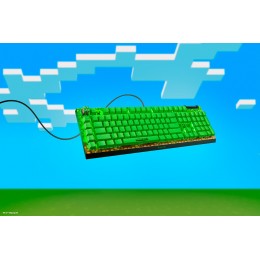Игровая клавиатура Razer BlackWidow V4 X (Green Switch) - Minecraft Ed. - US Layout/ Razer BlackWidow V4 X (Green Switch) Gaming keyboard - Minecraft Ed.