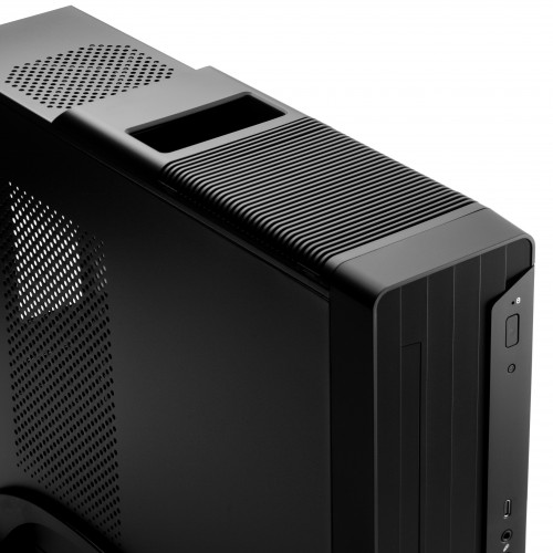 Купить корпус Foxline mATX с блоком питания 400Вт - FL-418, черный, 2xUSB3.0, 2xUSB2.0, Type-C