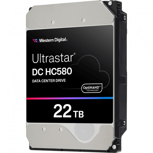 Жесткий диск/ HDD WD SAS Server 22Tb Ultrastar DC HC580 7200 12Gb/s 512MB 1 year warranty (replacement WUH722222AL5204, WUH722020BL5204, ST22000NM000E, MG10SCA20TE, ST20000NM002D, ST20000NM007H)